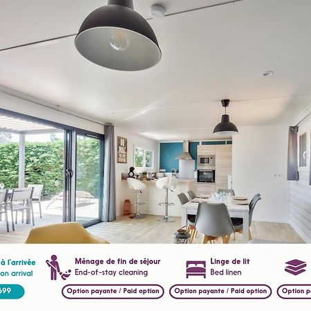 Chalet Pour 8 Dans Residence Avec Piscine Chauffee Brétignolles-sur-Mer Exteriér fotografie
