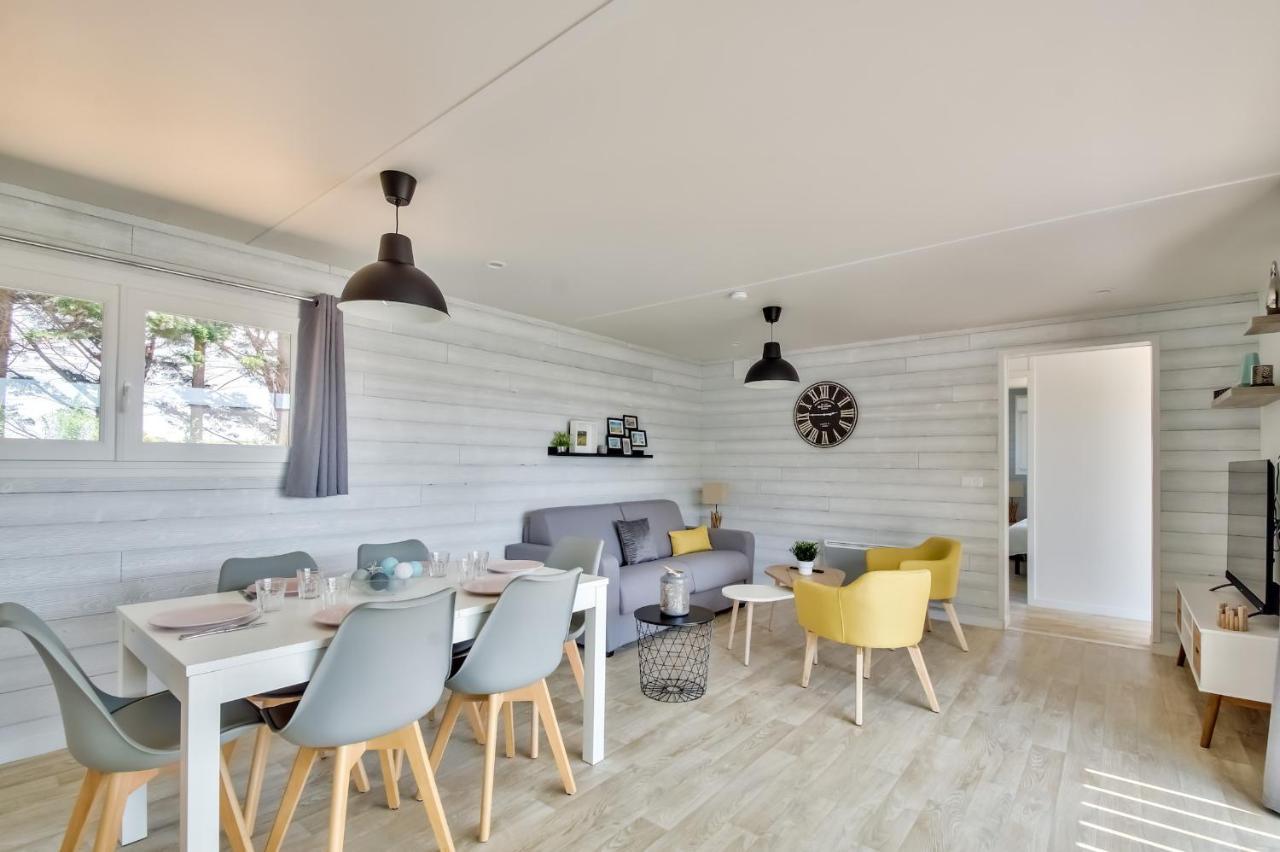 Chalet Pour 8 Dans Residence Avec Piscine Chauffee Brétignolles-sur-Mer Exteriér fotografie