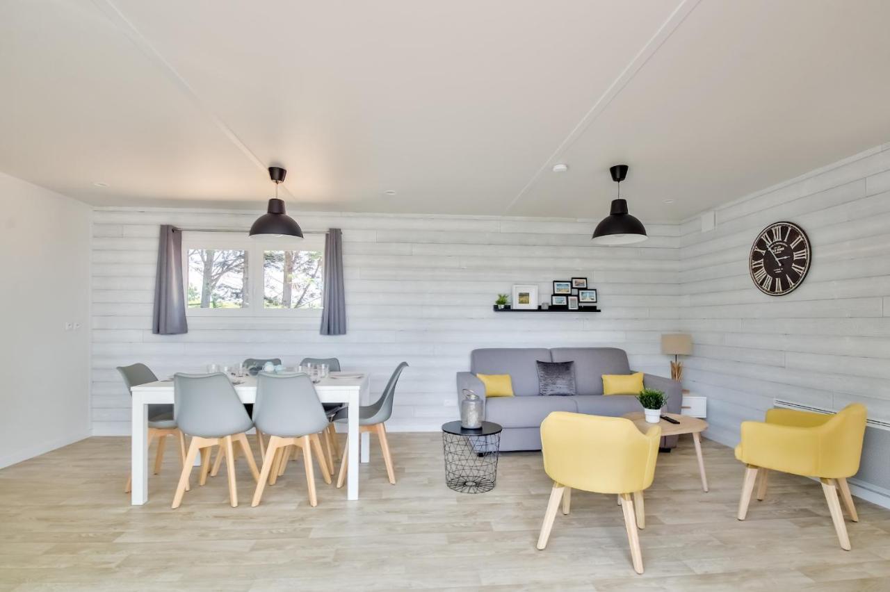 Chalet Pour 8 Dans Residence Avec Piscine Chauffee Brétignolles-sur-Mer Exteriér fotografie