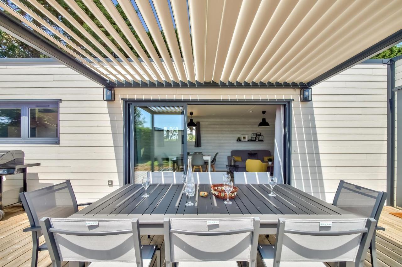 Chalet Pour 8 Dans Residence Avec Piscine Chauffee Brétignolles-sur-Mer Exteriér fotografie