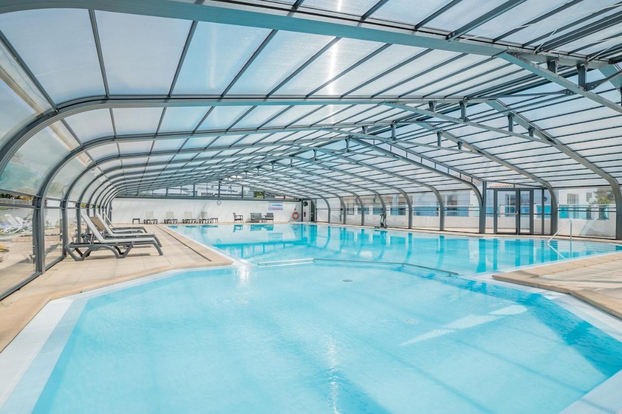 Chalet Pour 8 Dans Residence Avec Piscine Chauffee Brétignolles-sur-Mer Exteriér fotografie