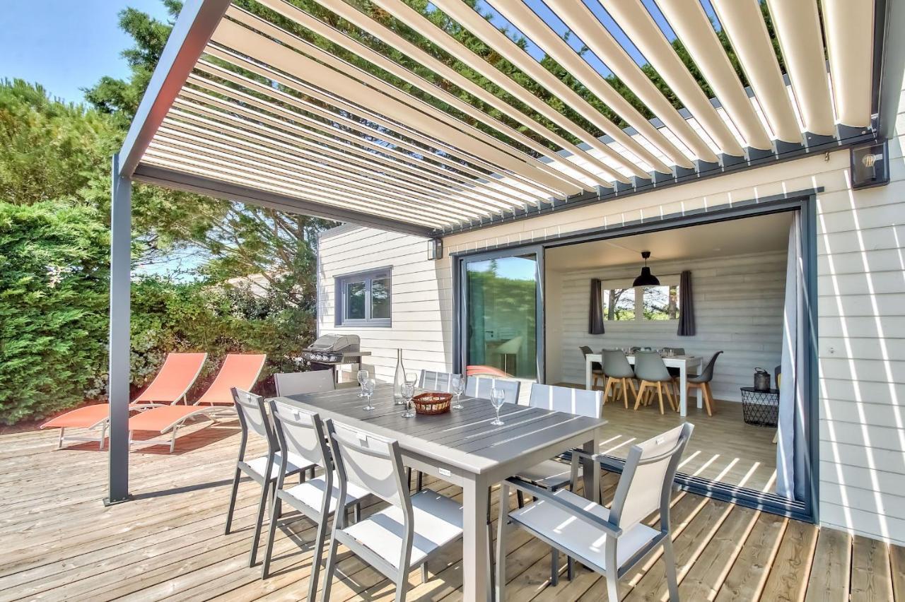 Chalet Pour 8 Dans Residence Avec Piscine Chauffee Brétignolles-sur-Mer Exteriér fotografie