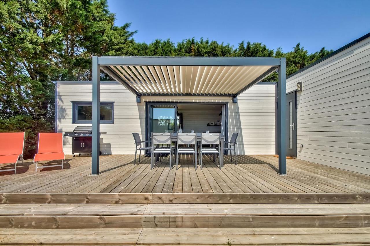 Chalet Pour 8 Dans Residence Avec Piscine Chauffee Brétignolles-sur-Mer Exteriér fotografie